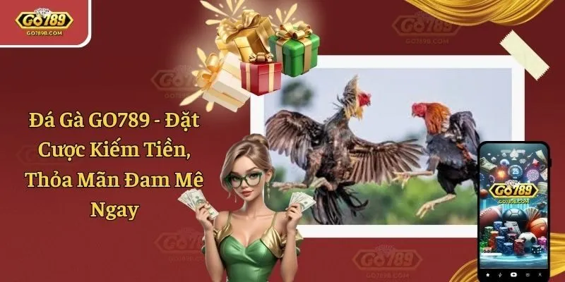 Đá Gà GO789 - Đặt Cược Kiếm Tiền, Thỏa Mãn Đam Mê Ngay
